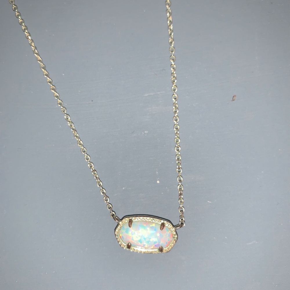 Kendra Scott Opal necklace